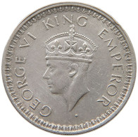 INDIA BRITISH 1/2 RUPEE 1945 George VI. (1936-1952) #a032 0735 - India