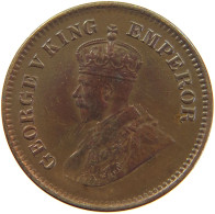 INDIA BRITISH 1/2 PICE 1928 George V. (1910-1936) #c064 0247 - Inde