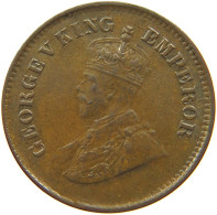 INDIA BRITISH 1/2 PICE 1923 C George V. (1910-1936) #t071 0261 - Inde