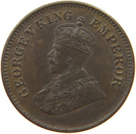 INDIA BRITISH 1/2 PICE 1917 George V. (1910-1936) #t072 0039 - Inde