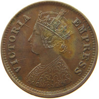 INDIA BRITISH 1/2 PICE 1901 C Victoria 1837-1901 #t071 0275 - Inde