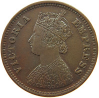 INDIA BRITISH 1/2 PICE 1896 Victoria 1837-1901 #t072 0027 - Inde