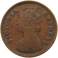 INDIA BRITISH 1/2 PICE 1897 C Victoria 1837-1901 #t071 0281 - Inde