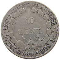 INDOCHINA 10 CENTS 1922  #a091 0435 - Französisch-Indochina