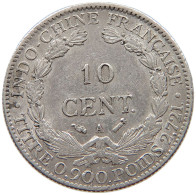 INDOCHINA 10 CENTS 1893  #c058 0187 - French Indochina