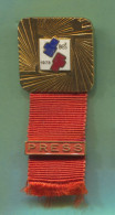 OLD BOX BOXING EUROPEAN CHAMPIONSHIP 1973. BELGRADE YUGOSLAVIA PRESS PIN BADGE, ENAMEL - Boksen