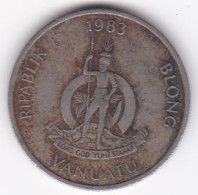 Vanuatu 10 Vatu 1983 , En Copper Nickel, KM# 6  - Vanuatu