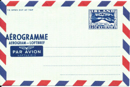 Iceland Aerogramme 175 Aurar In Mint Condition - Luftpost