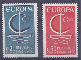 Francia 1966. Europa YT = 1490-91 (**) - 1966