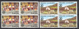 Andorra - 1981, Europa E=140-41 S=126-27 (**) Bl - Nuevos