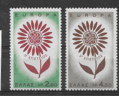 Grecia 1964.  Europa Mi 858-59  (**) - 1964