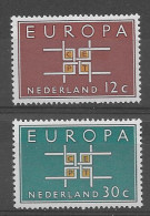 Nederland 1963.  Europa Mi 806-07  (**) - 1963