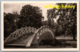 Schwetzingen - S/w Chinesische Brücke Im Schloßgarten - Schwetzingen