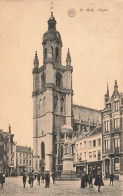 BELGIQUE - Hal - L'Eglise - Animé - Carte Postale Ancienne - Halle