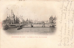 FRANCE - Paris - Exposition De 1900 - La Seine Au Pont Des Invalides - Carte Postale Ancienne - Exposiciones