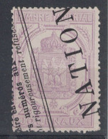 TIMBRE POUR JOURNAUX N° 7 2c VIOLET Avec OBLITÉRATION TYPOGRAPHIQUE - Newspapers