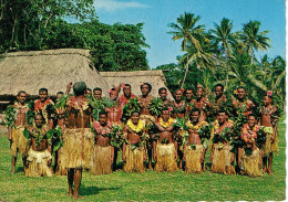 Fidji Fiji Carte Postale Postcard Nasilai Tropicana Tourist Resort Suva Song Welcome Neuve Us Courant - Fidji