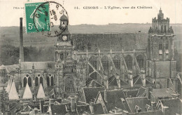 FRANCE - Gisors - L'Eglise Vue Du Château - Carte Postale Ancienne - Gisors