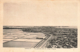 DJIBOUTI - Vue Générale Prise Du Village Indigène - Carte Postale Ancienne - Gibuti