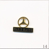 Pin's Automobile - Mercedes-Benz / Concession Paris-Maine. Non Estampillé. EGF. T704-14 - Mercedes