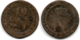 MA 28403 /  10 Centimes 1810 I B+ - 10 Centimes