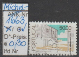 1985 - PORTUGAL - FM/DM "Traditionelle Architektur" 50,00 E Mehrf. - O Gestempelt - S.Scan (port 1663o) - Used Stamps