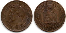 MA 28409 / 10 Centimes 1853 A TTB - 10 Centimes