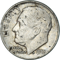 Monnaie, États-Unis, Dime, 1958 - 1946-...: Roosevelt