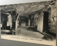 78 Mantes Limay Saint Sauveur Interieur De L Ermitage Grotte -dos Vert -ed 2 - Limay