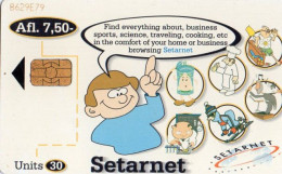 ARUBA - CHIP CARD - SETARNET - CARTOON - BATCH 862 - Aruba