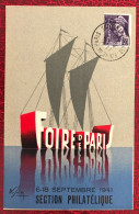 France, Carte FOIRE DE PARIS 1941 - (B3386) - Commemorative Postmarks