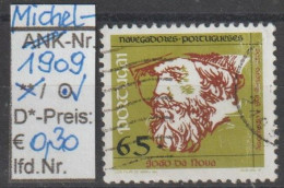 1992 - PORTUGAL - FM/DM "Portug. Seefahrer - Joao Da Nova" 65 E Mehrf. - O Gestempelt - S.Scan (port 1909o) - Used Stamps
