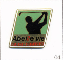 Pin's Sport - Golf / Assurance Abeille-Vie Promotion. Non Estampillé. EGF. T710-04 - Golf