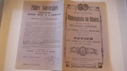 RARE CATALOGUE SAINT CHAMOND FRERES MARISTES ND DE L HERMITAGE SOLUTION BIPHOSPHATE DE CHAUX MEDICINAL PHARMACIE ARSAC - 1900 – 1949