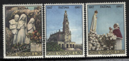 Vatican 1967 Yv. 473-75, 50th Anniversary Fatima Apparitions - MNH - Neufs