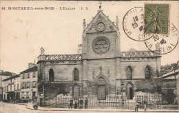 FRANCE - Montreuil Sous Bois - Vue De La Façade De L'église - Carte Postale Ancienne - Montreuil