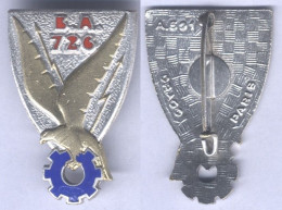 Insigne De La Base Aérienne 726 - Nîmes - Armée De L'air