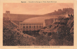 FRANCE - Eguzon - Ensemble Du Barrage Et L'Usine Hydro Electrique - Carte Postale Ancienne - Autres & Non Classés