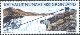 Denmark - Greenland 246 (complete Issue) Unmounted Mint / Never Hinged 1994 Hydroelectric On Buksefjord - Neufs