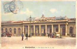 ENFANT - Montpellier - La Gare Du P L M - Carte Postale Ancienne - Montpellier