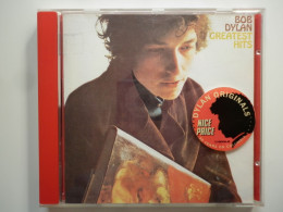 Bob Dylan Cd Album Greatest Hits Avec Stickers - Sonstige - Franz. Chansons
