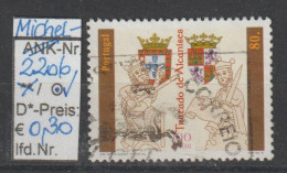 1997 - PORTUGAL - SM "700. Jahrestag - Vertrag V. Alcanices" 80 E Mehrf. - O Gestempelt - S.Scan (port 2206o) - Oblitérés