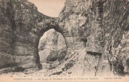 ALGERIE - Constantine - Les Gorges Du Rhummel Vue Prise Du Chemin Des Touristes - Carte Postale Ancienne - Konstantinopel