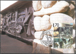 Israel 1995 Maximum Card Gate Of Yad Vashem Jerusalem David Palombo Art [ILT1645] - Tarjetas – Máxima