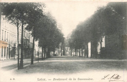 BELGIQUE - Liège - Boulevard De La Sauvenière - Animé - Carte Postale Ancienne - Lüttich