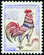 France Variétés  N°1331d  Papier Fluorescent Qualité:** - 1962-1965 Cock Of Decaris