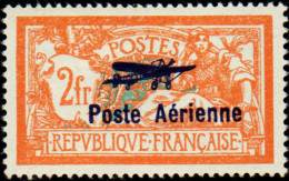 France Variétés Poste Aérienne N°1a  Coin De L'écusson Cassé TB Centré (cote 1400+100%=2800) Qualité:* - Non Classificati