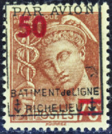 France Poste Aérienne Militaire N°1 50c/75c  Mercure Brun-rouge(signé Calves ,Robineau) Qualité:** - Military Airmail