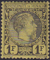 Monaco  N°9 1f Noir Sur Jaune (quasiment **) Qualité:* - Other & Unclassified