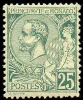 Monaco  N°16 25c Vert Qualité:** - Autres & Non Classés